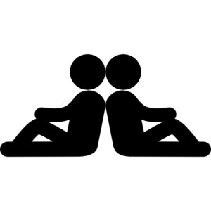 two-persons-sitting-back-with-back-in-symmetrical-posture_318-62703
